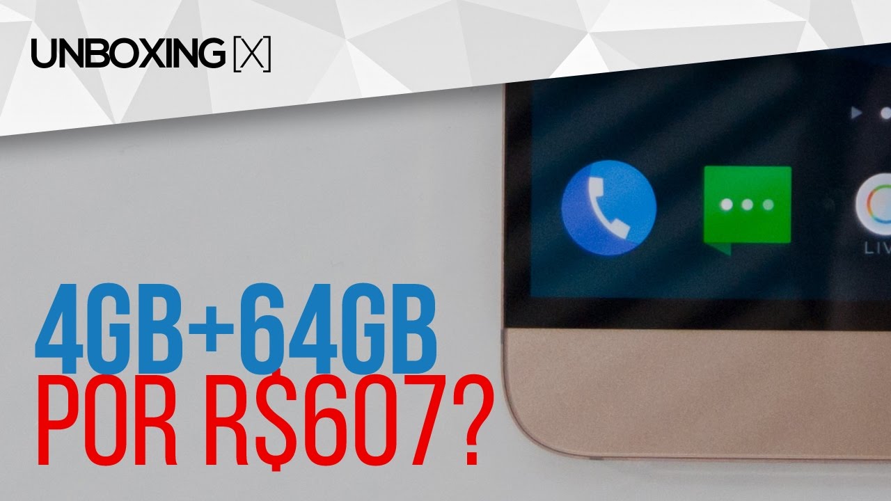 4GB RAM + 64GB por R$607? O melhor custo x benefício do momento! - Unboxing LeMax 2 PTBR