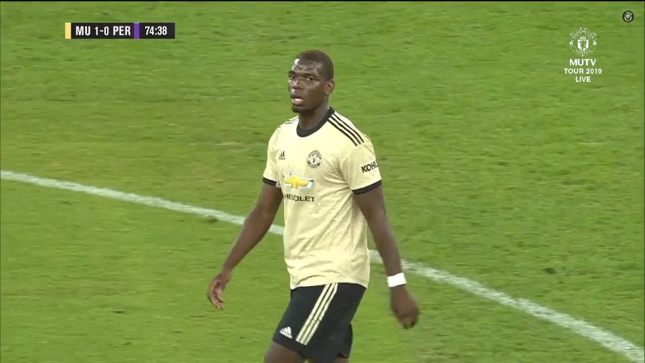 Paul Pogba vs Perth Glory - Pre Season Friendly 13/07/19