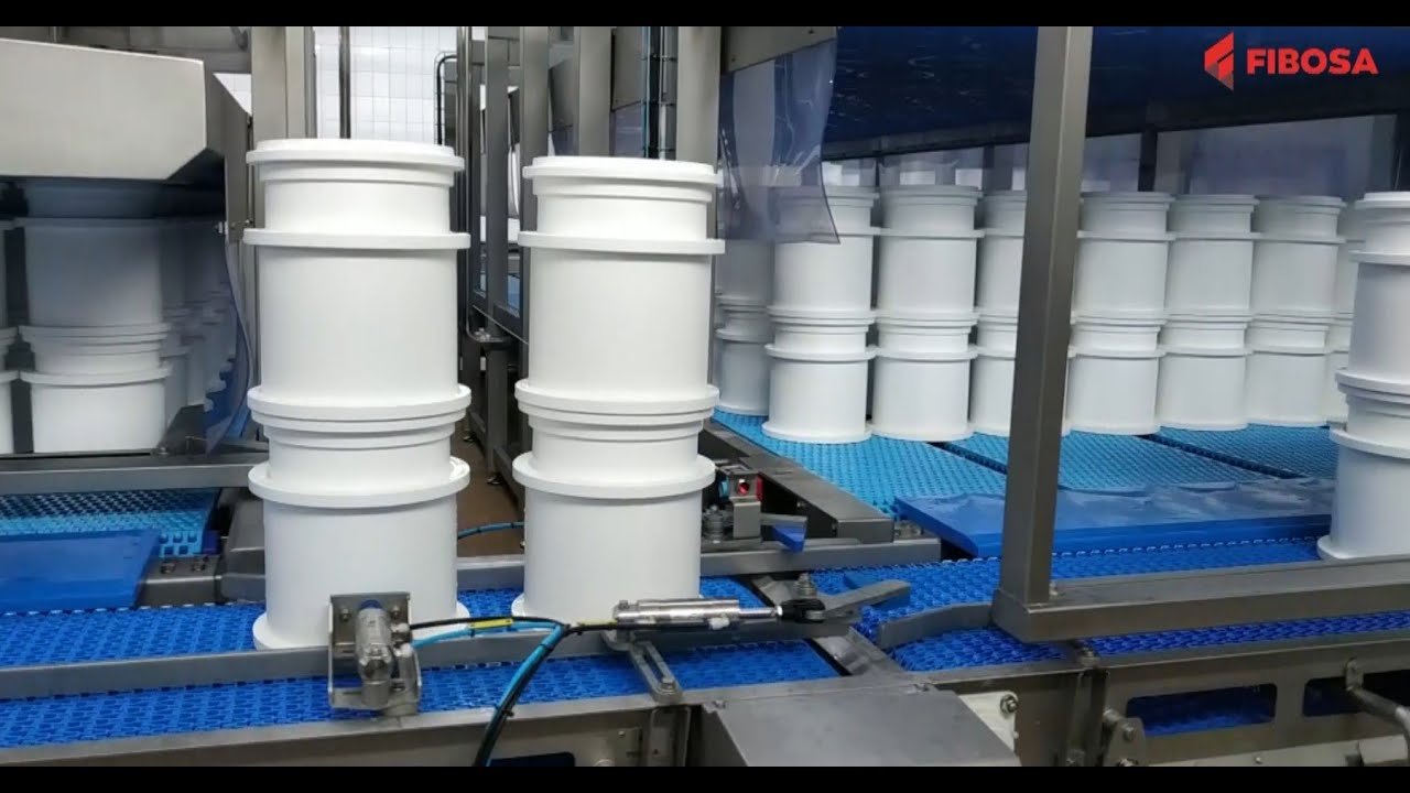 Pressed cheese production plant - Planta de producción de queso prensado | FIBOSA