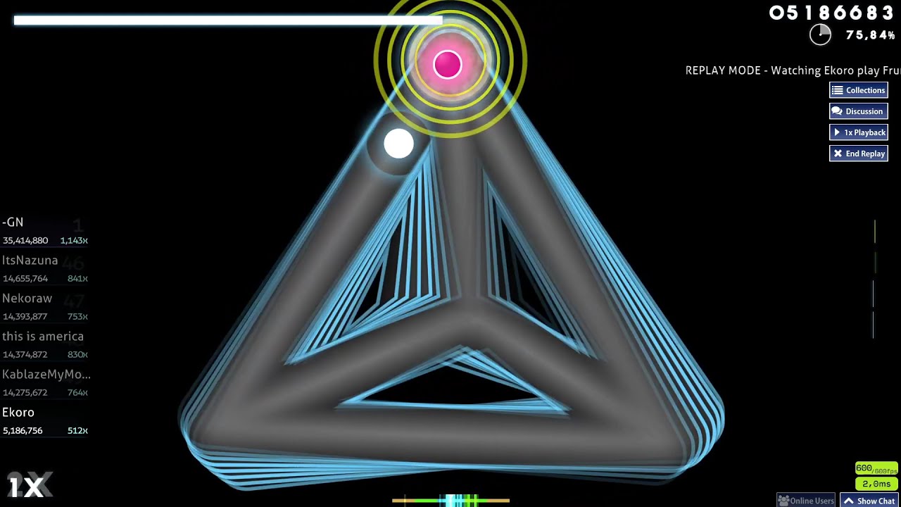 Frums - XNOR XNOR XNOR [Beloved Exclusive] 1407/4513 24m (82,16%, 47,34★, #1)