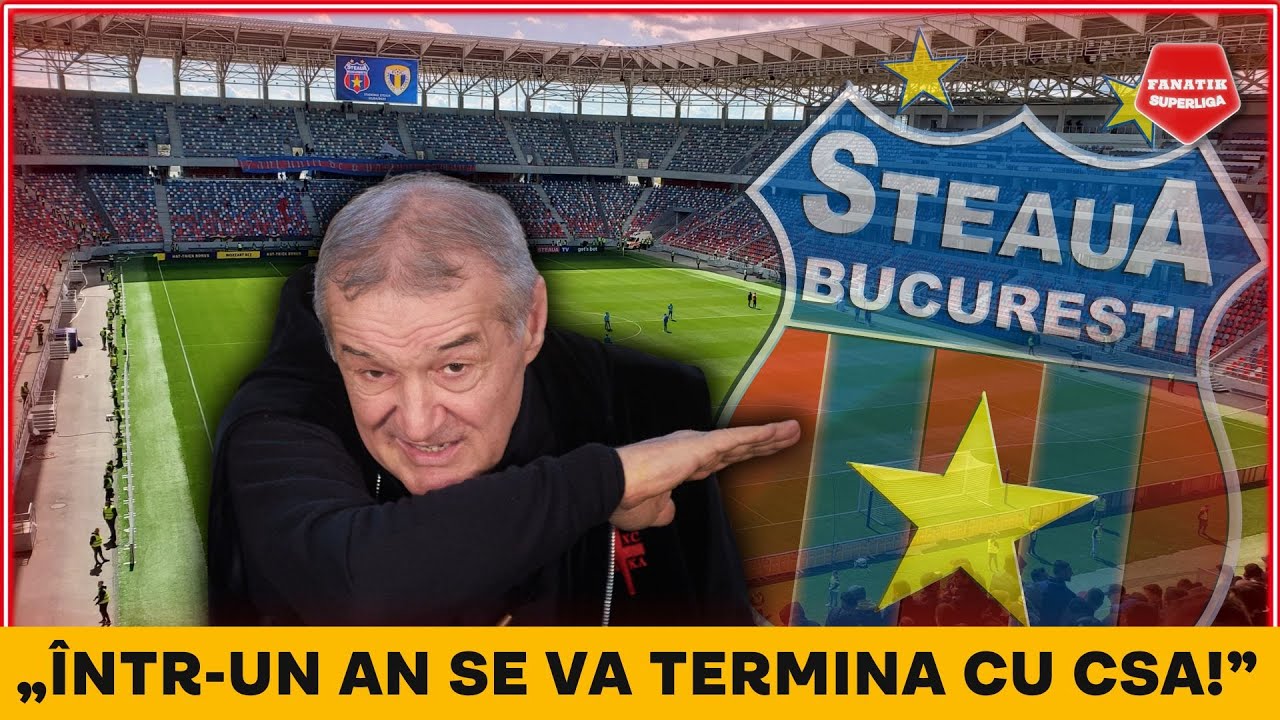 Gigi Becali SPULBERA SPERANTELE suporterilor dusmani de la CSA Steaua. SE DESFIINTEAZA ECHIPA!?