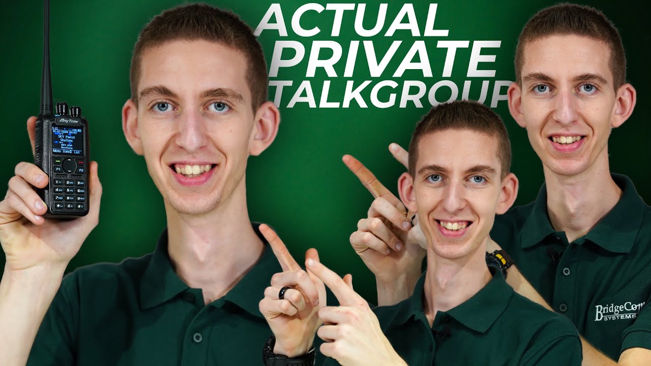 How to Create an Actual Private Talk Group With Your DMR ID on Your AnyTone Radio