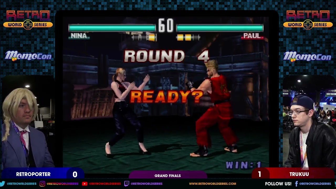 RetroporteR vs TruKuu (Grand Finals) - Tekken 3 - @MomoConTV 2025