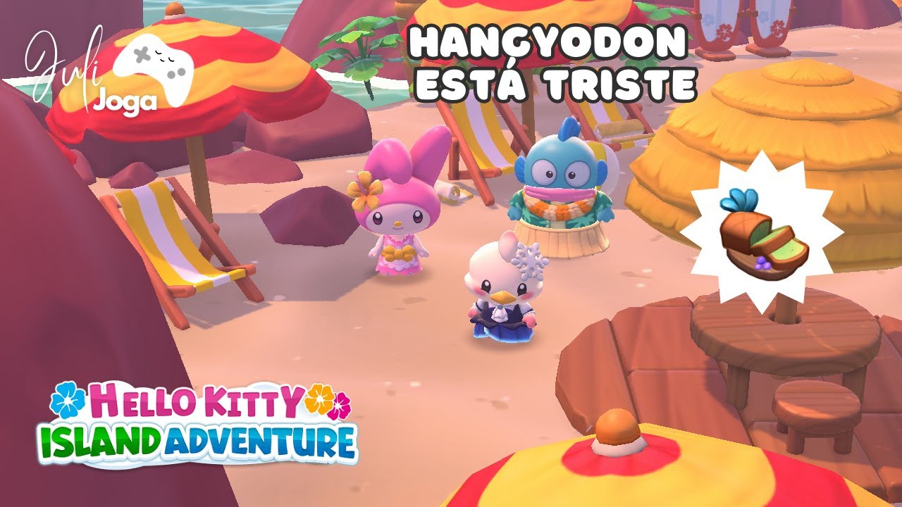 Hangyodon precisa de ajuda! | Hello Kitty Island Adventure PT-BR