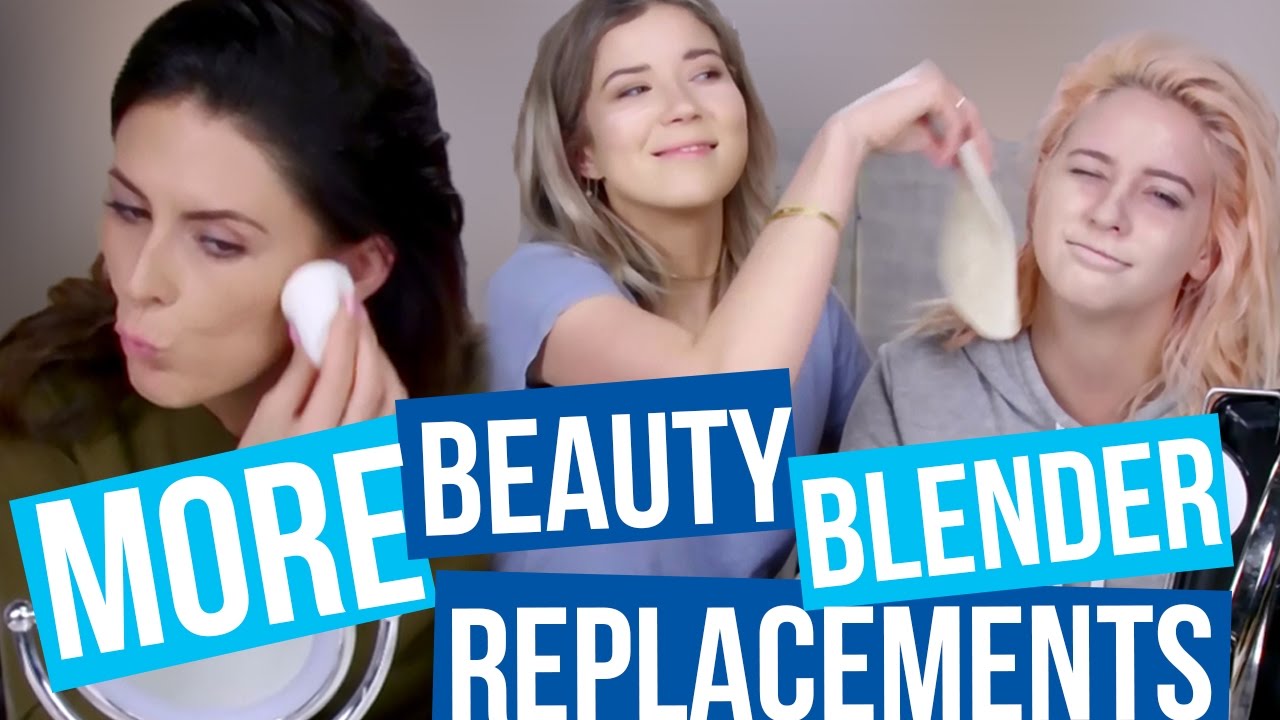 Trying Different Edible Beauty Blenders!?! (Beauty Break)