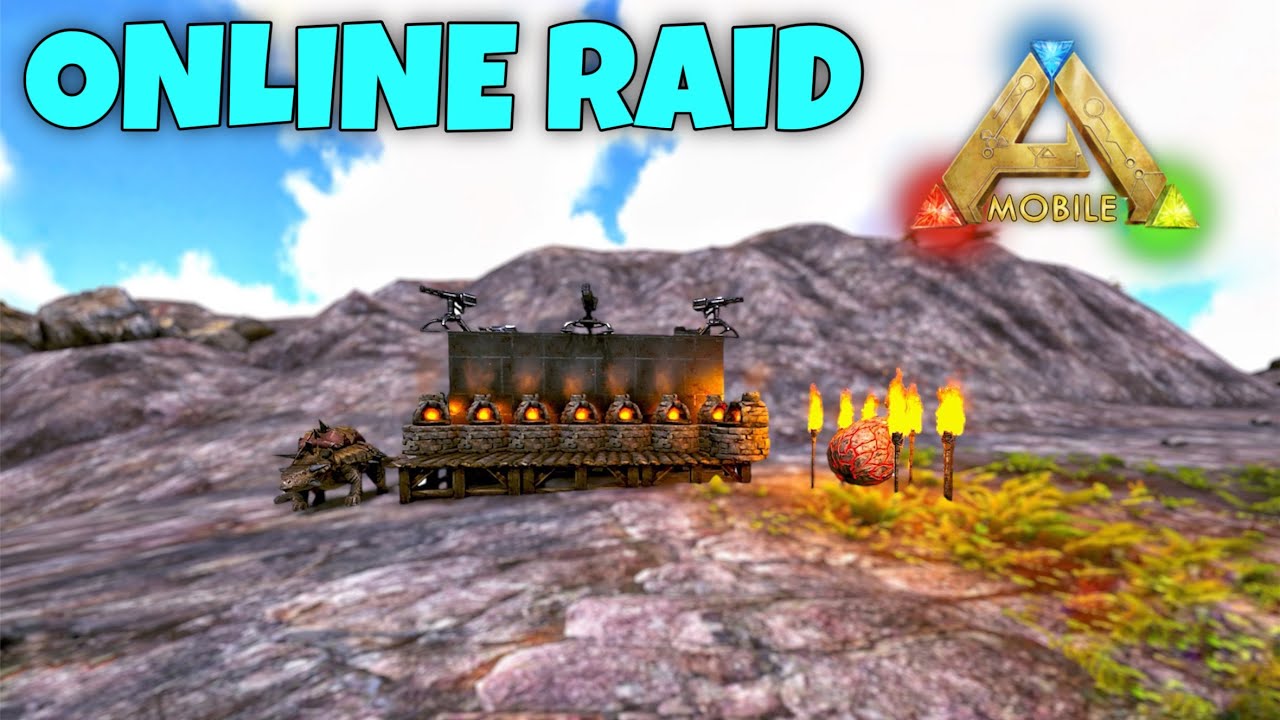 Wiping our Neighbours Online | Ark: Ultimate Mobile Edition PvP | #6