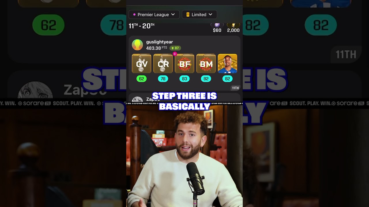 How to play SoRare 26! #PremierLeague #football #sorare