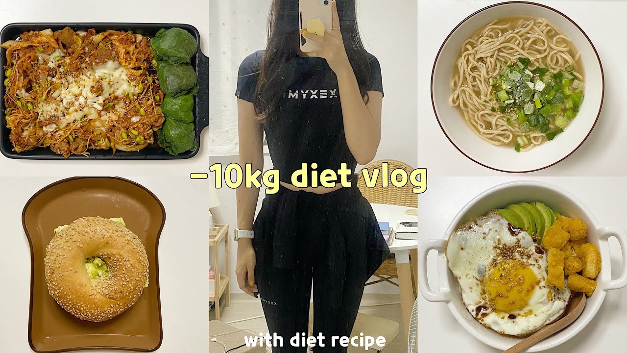 SUB)🍜 실패하지 않는 JMT 다이어트식단 요리브이로그(콩불,에그아보카도베이글,안동국시,두부아보카도덮밥,컵누들떡볶이)mukbang|food vlog|간헐적단식|slow diet