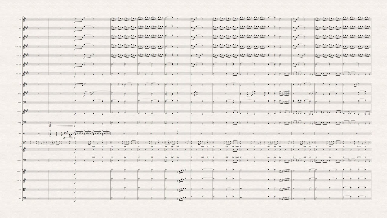 AWESOME GOD | Michael W.Smith [ Partitura(sheet music) para Coro e ORQUESTRA ] 👇PARTITURA PDF👇