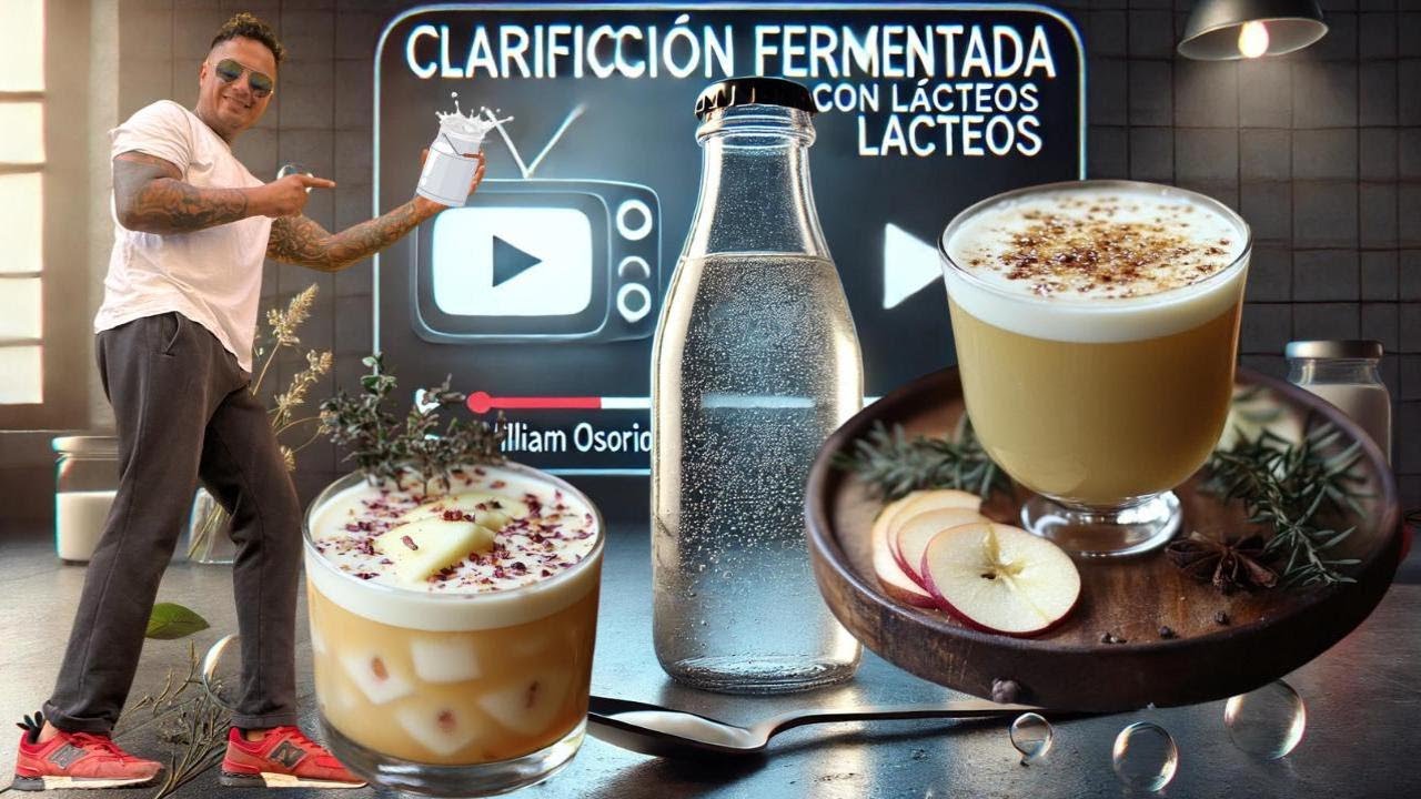 El Secreto Mejor Guardado de la Cocteler&iacute;a! Clarificaci&oacute;n Fermentada con L&aacute;cteos