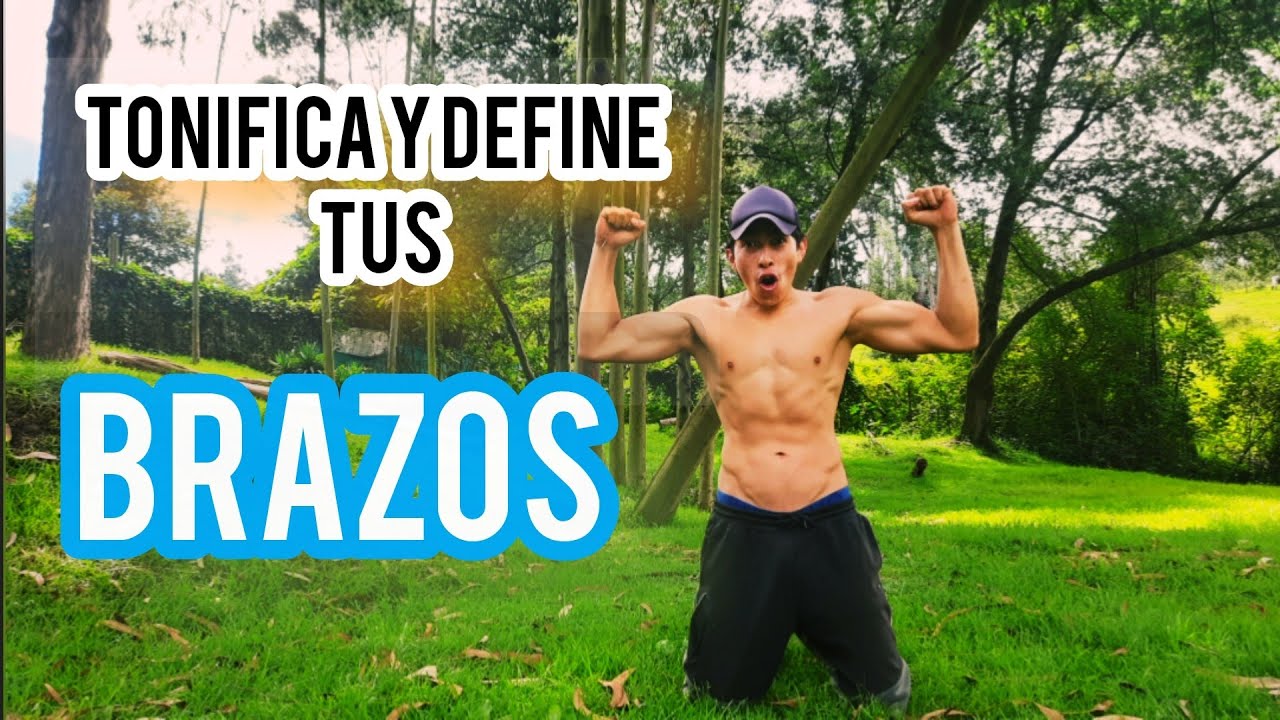 Tonifica y define tus BRAZOS en casa🔥SIN PESO