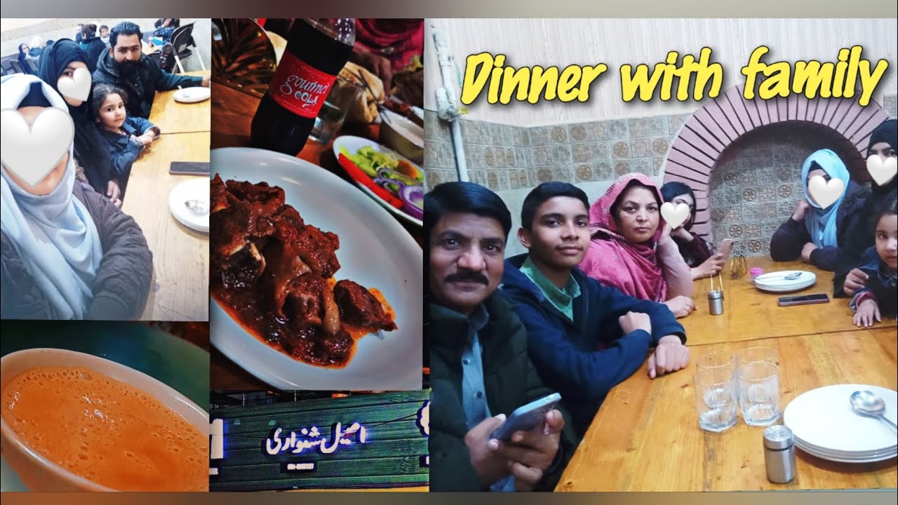 Dinner With Family | Winter vacations| Meenu ki Mama #dinner #family #shinwarikarahi #vacation