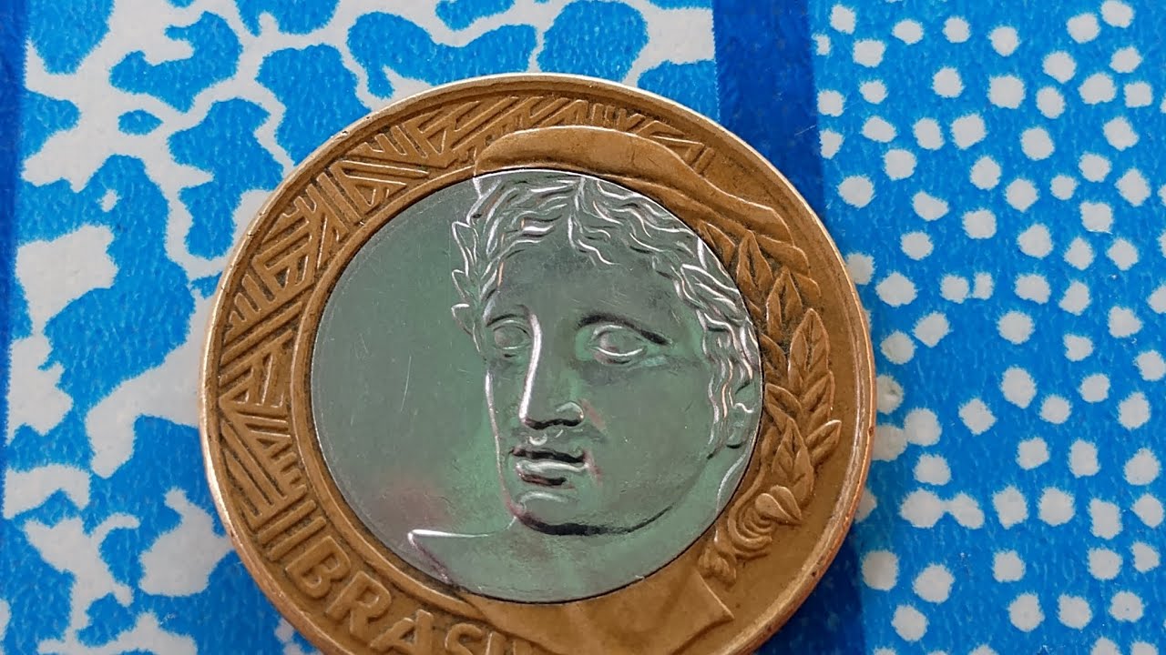 Efren collection  1 Pcs of Brasilian coin 1real