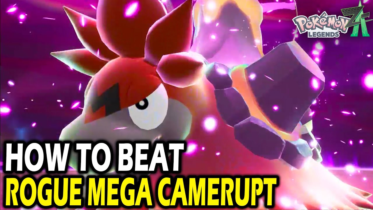 How to Beat Rogue Mega Camerupt on Pokemon Legends ZA