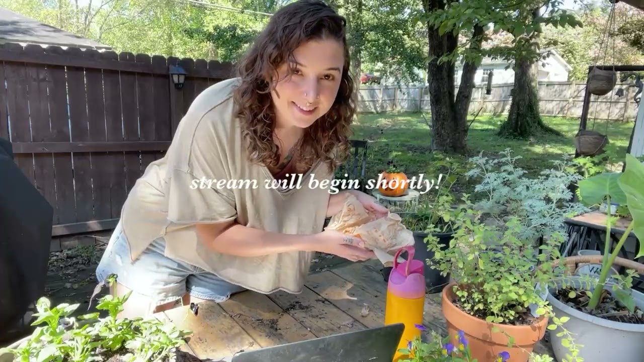 backyard garden stream 🌳🍂 Twitch VOD