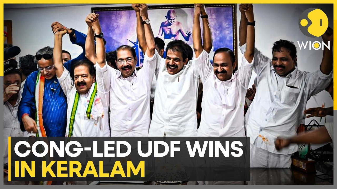 Kerala Elections: Congress-Led UDF Wins After a Decade | WION News
