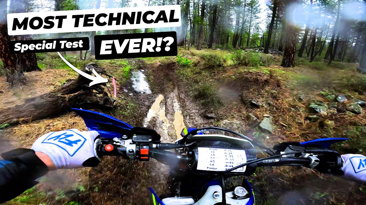 Enduro Turned HARD ENDURO!? | Racing Gnarly Single Track In The Rain