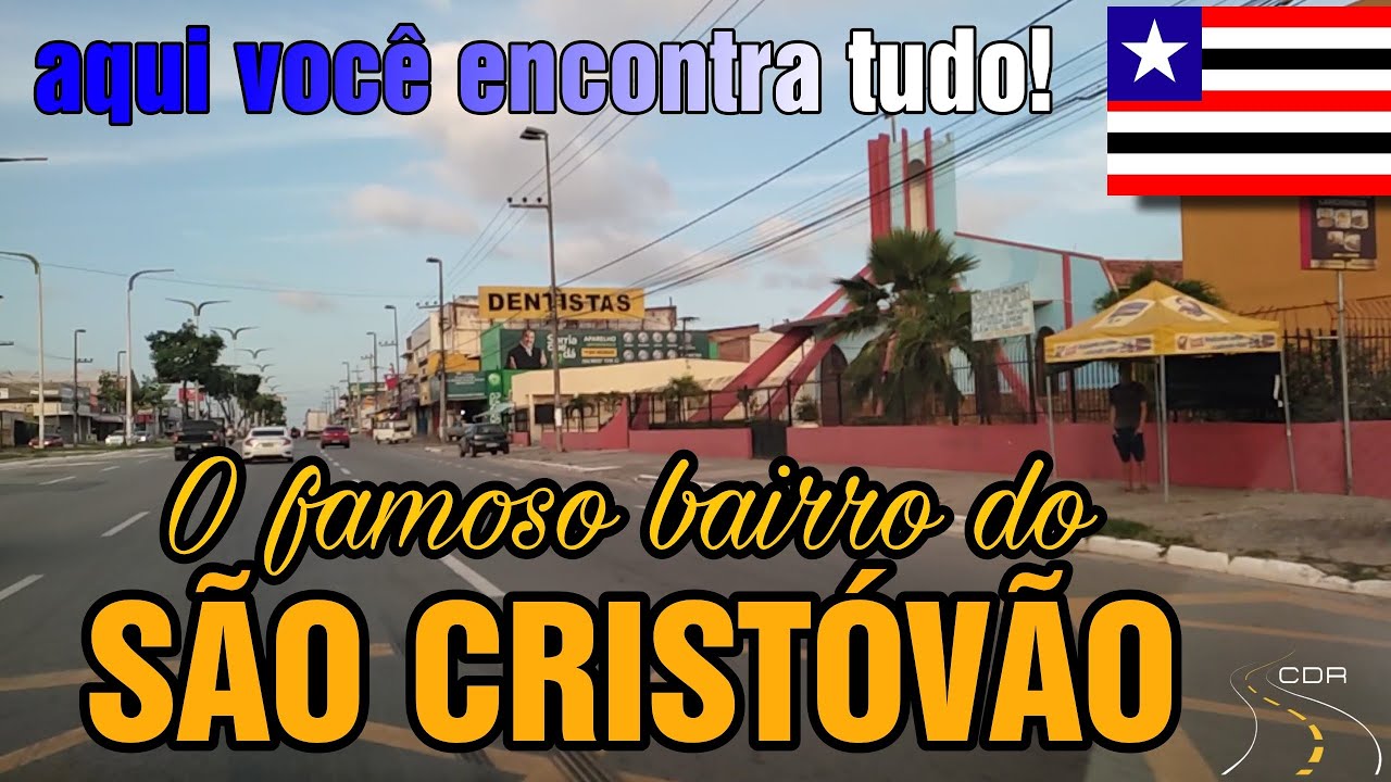 CONHECENDO O GRANDE BAIRRO DO SÃO CRISTOVÃO EM SÃO LUÍS DO MARANHÃO, AQUI TEM DE TUDO...