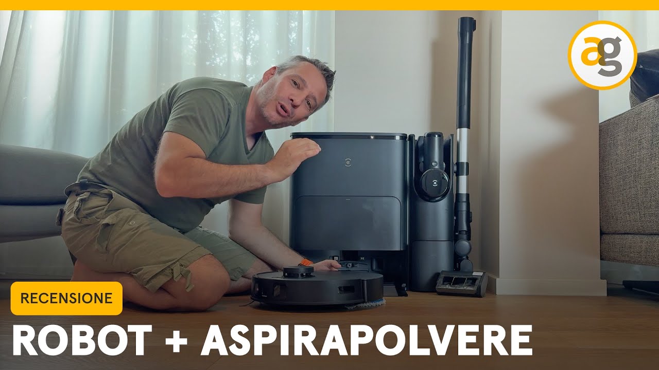 ECOVACS 2 in 1 ROBOT + ASPIRAPOLVERE SENZA FILI. Recensione T30s COMBO
