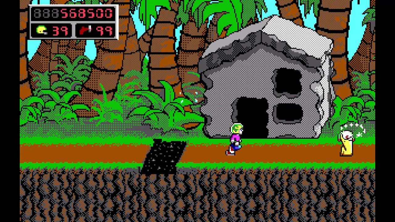 Commander Keen 4 - Secret of the Oracle: Isle of Tar (1991) [MS-DOS]