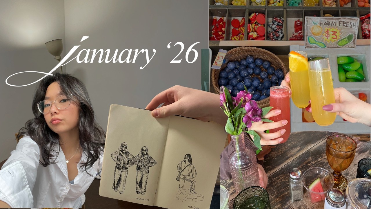 JAN 26: my roommates, winter sun, and new beginnings