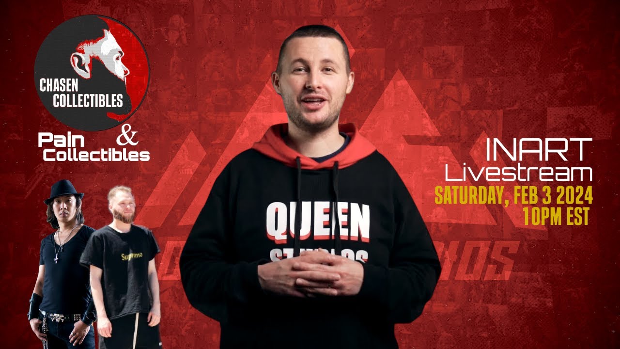 Queen Studios Live Stream | with Pain Collectibles