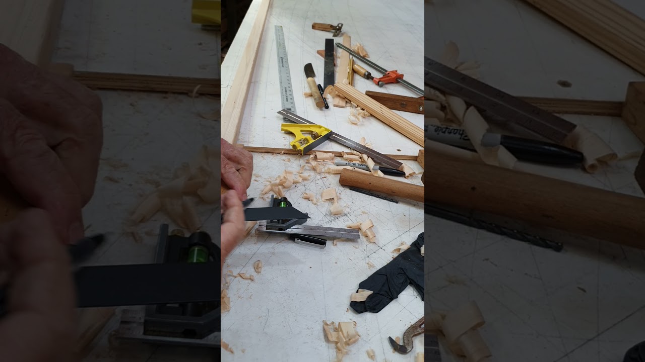 Marking a scarf joint