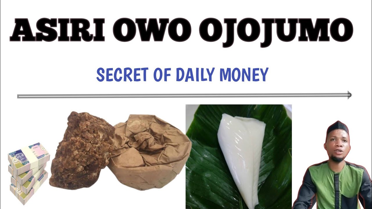 ASIRI OWO OJOJUMO @Dromoodoagbatv