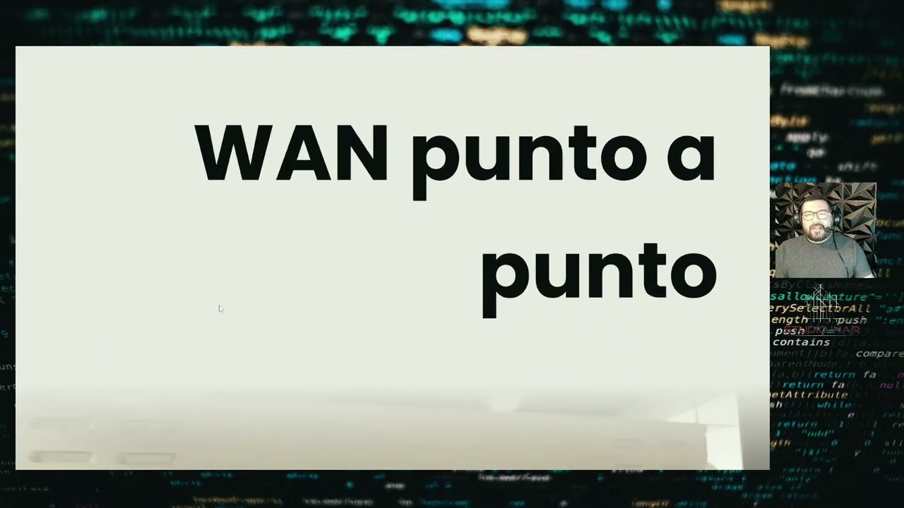 Componentes básicos de la infraestructura de red WAN.