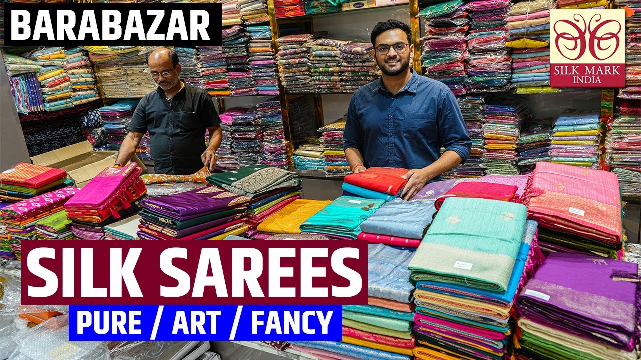 Silk Sarees ( Pure / Art / Fancy ) & Cotton Saree Wholesaler in Barabazar, Kolkata