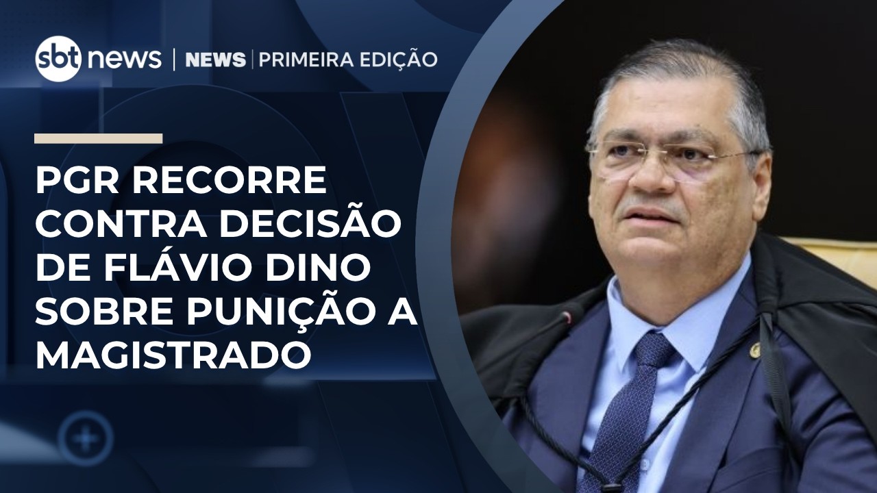 PGR recorre contra decis&atilde;o de Fl&aacute;vio Dino sobre puni&ccedil;&atilde;o a magistrados | #NewsPrimeiraEdi&ccedil;&atilde;o