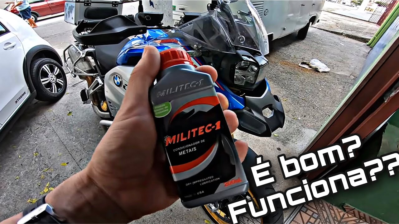 COLOQUEI MILITEC NO MOTOR DA F850GS ADVENTURE!