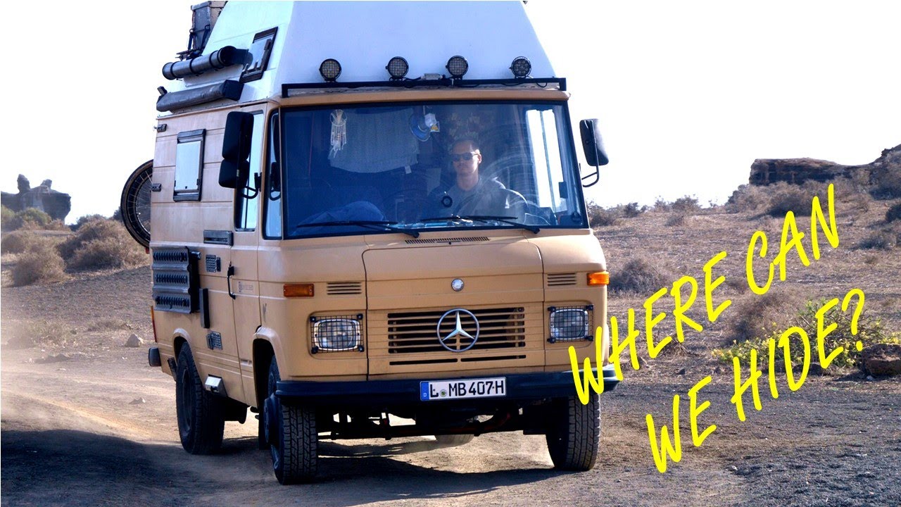 Stellplatzsuche mit dem Camper auf Lanzarote