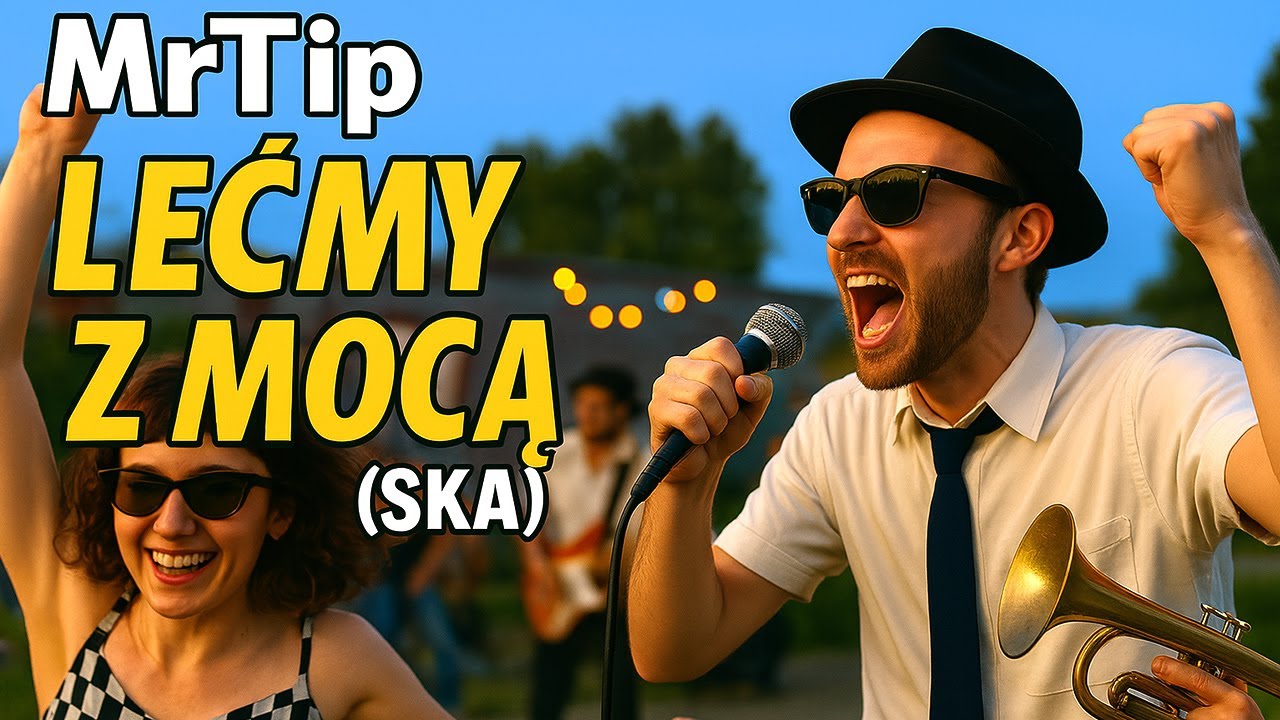 ♫ MrTip - Lećmy z mocą ♫  (wersja SKA) #ska #pop #polska #muzyka #ai #aiart