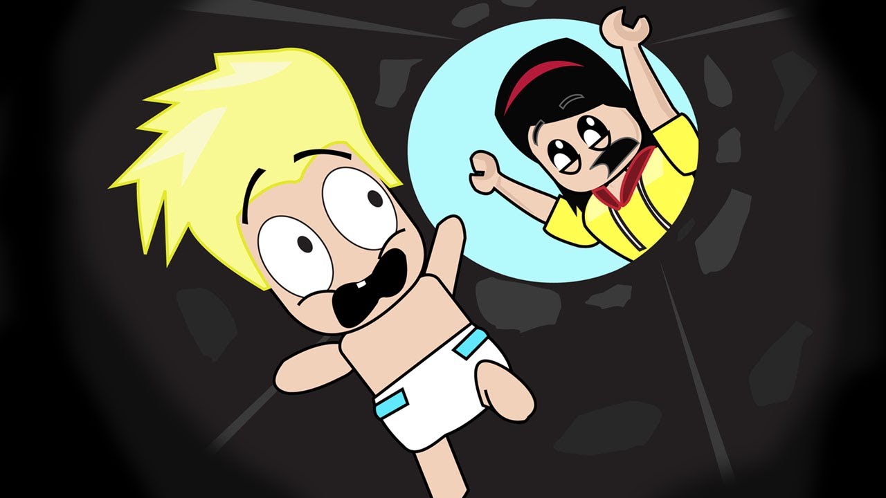 Baby Falls Down Well in Roblox / Adventures of Baby Alan / Gamer Chad Role Plays