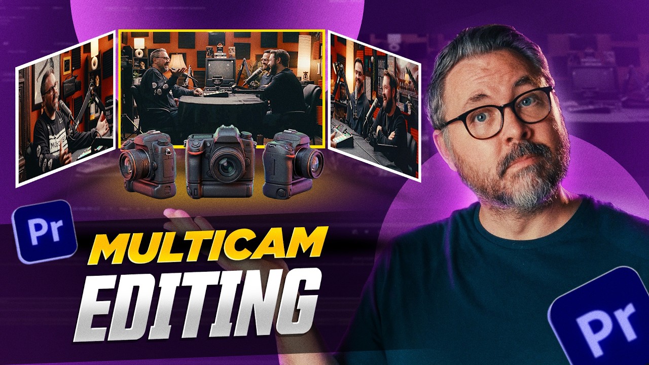 Как монтировать мультикамерное видео в Premiere | @filmriot x Adobe Video