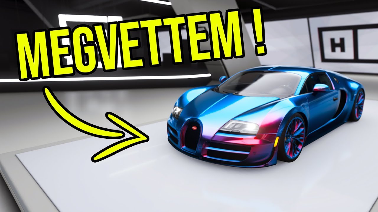 VETTEM EGY BUGATTI VEYRON-T 🚗
