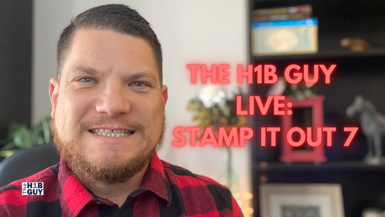 THE H1B GUY LIVE: STAMP IT OUT 7 | Q&A, Immigration Journey, Fighting a Pandemic, Vaccines, & More!