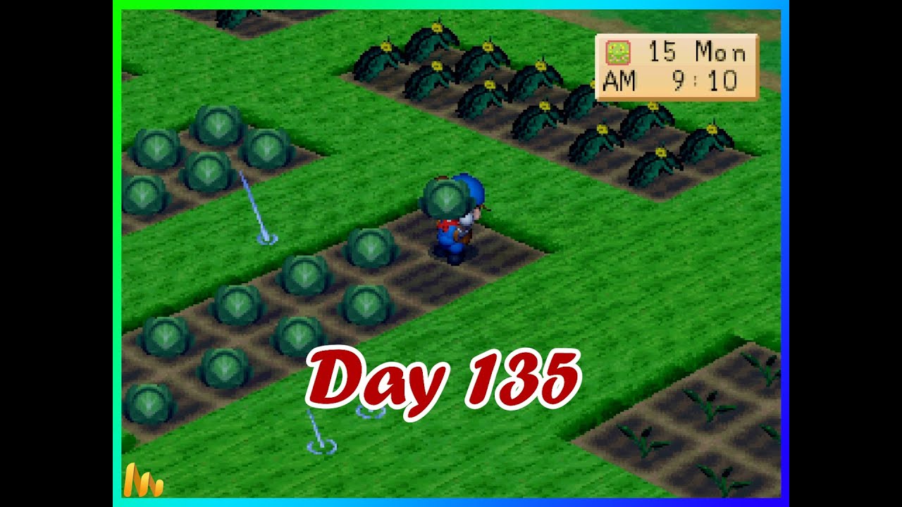 Harvest Moon Back To Nature | Day 135 | Walkthrough | 100 Years Challenge #harvestmoonbacktonature