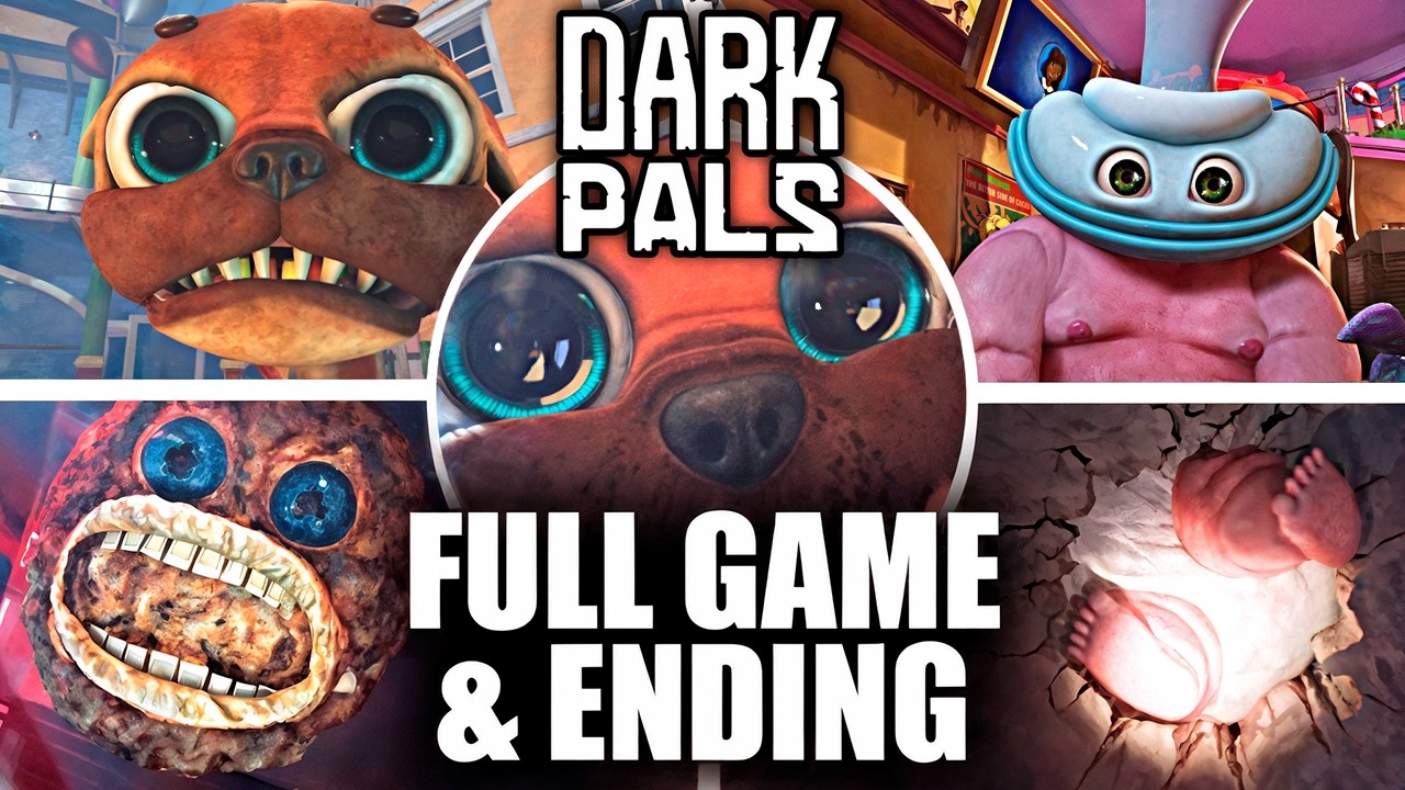 Dark Pals: The 1st Floor - Full Game Walkthrough & Ending (Showcase)