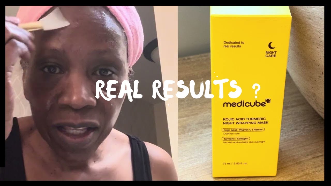 Medicube Kojic Acid Turmeric Night Mask Review | Real Results on Mature Skin 