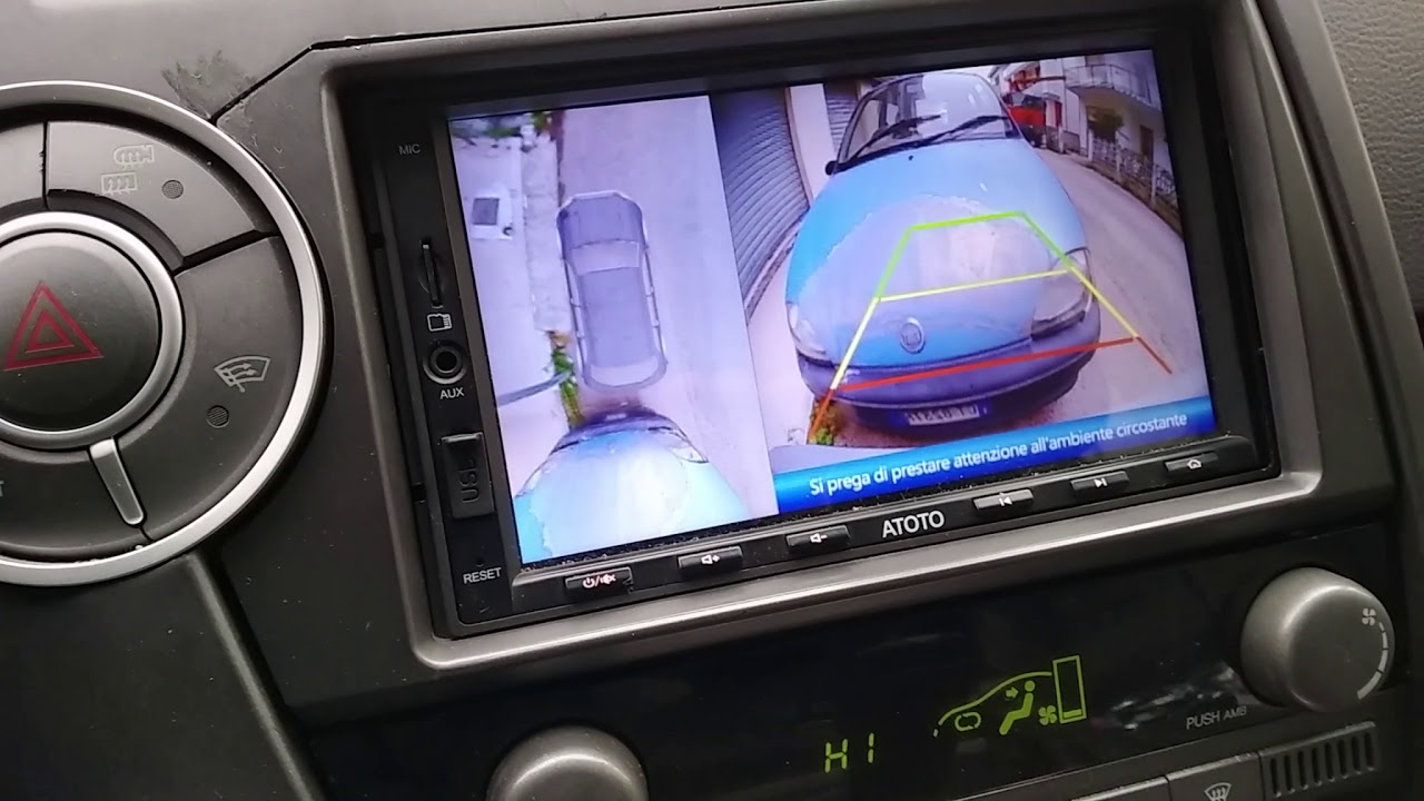 360&deg; surround view camera system Atoto ac-sc3601