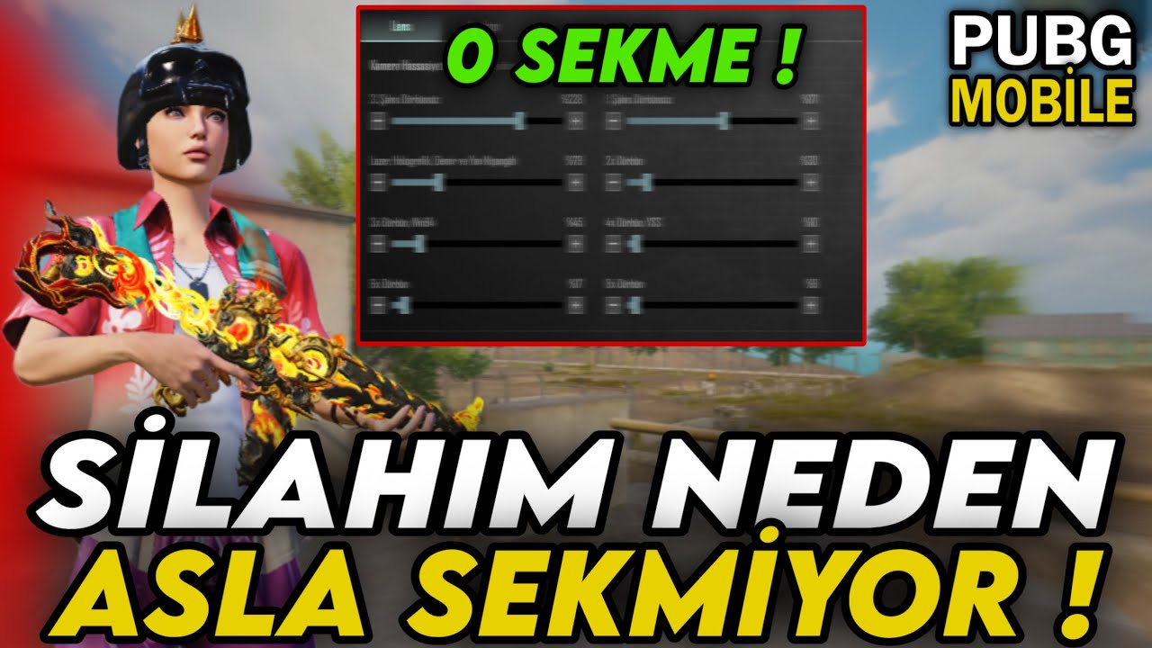 HER TÜRLÜ SPRAY ATTIRAN HASSASİYET VE BÜTÜN AYARLARIM ! YENİLMEZ OLACAKSINIZ  ! | PUBG MOBİLE