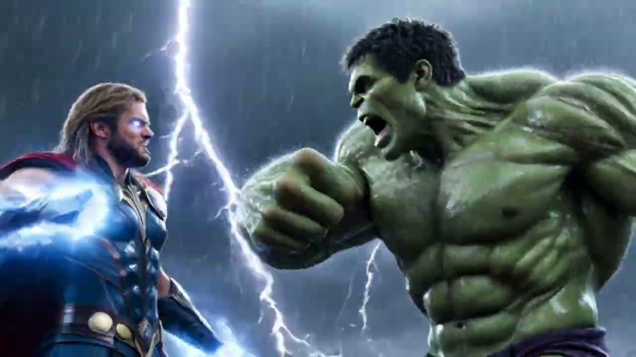 Hulk vs Thor, The war