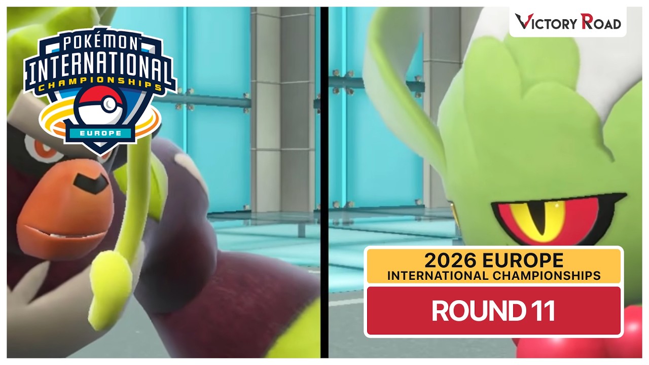 Justin Carris 🇺🇸 vs Nils Dunlop 🇺🇸 - Swiss Round 11 - 2026 Pokémon VGC EUIC
