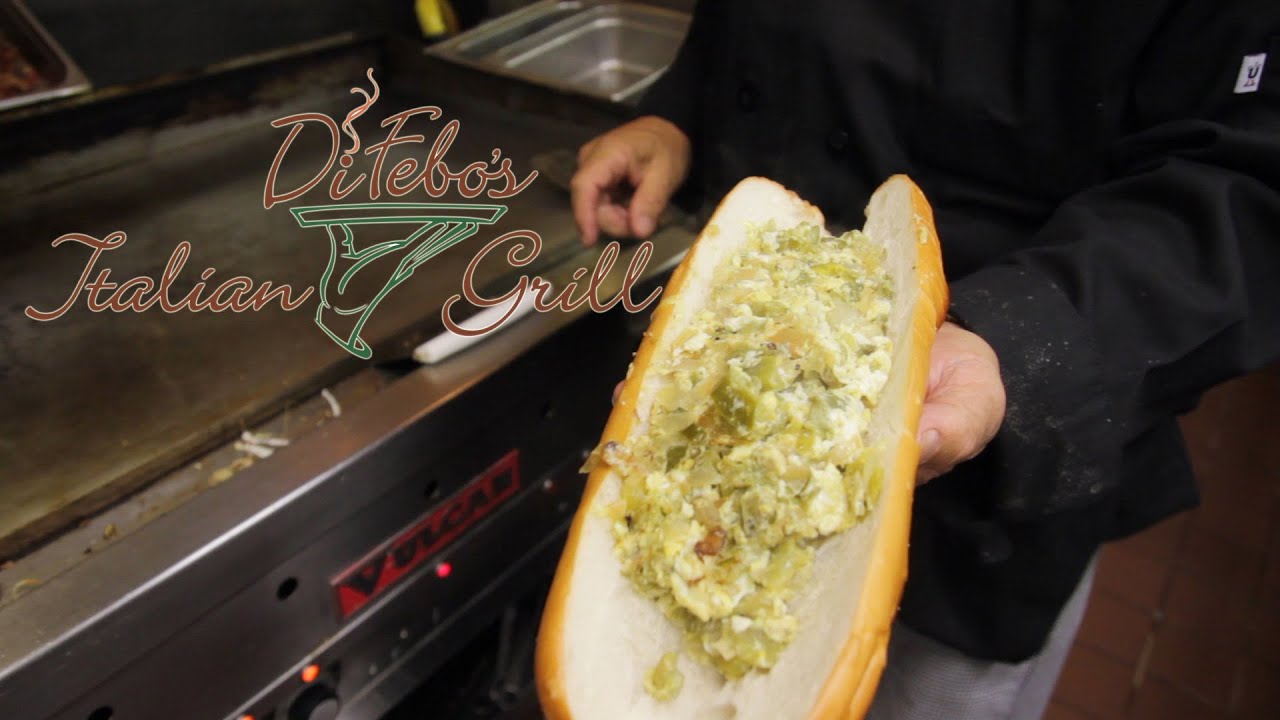 Difebos Pepper and Egg Sandwich | Bethany Beach DE