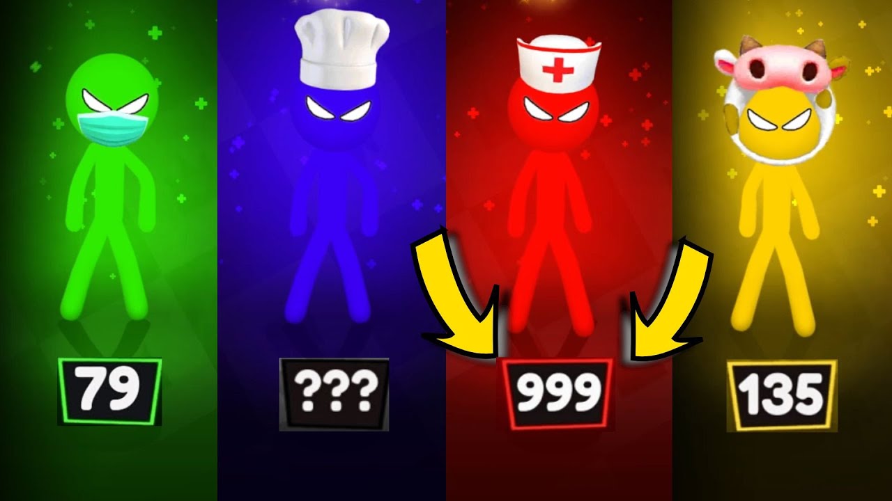 Stickman 🥇BEST MINIGAMES Tournament - Stickman Party 1 2 3 4 Player 2026