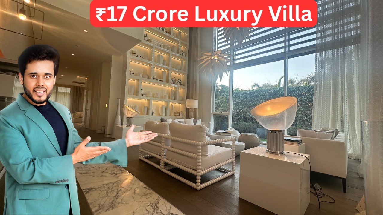 Inside Pune's Rare White Villa by Panchshil Realty