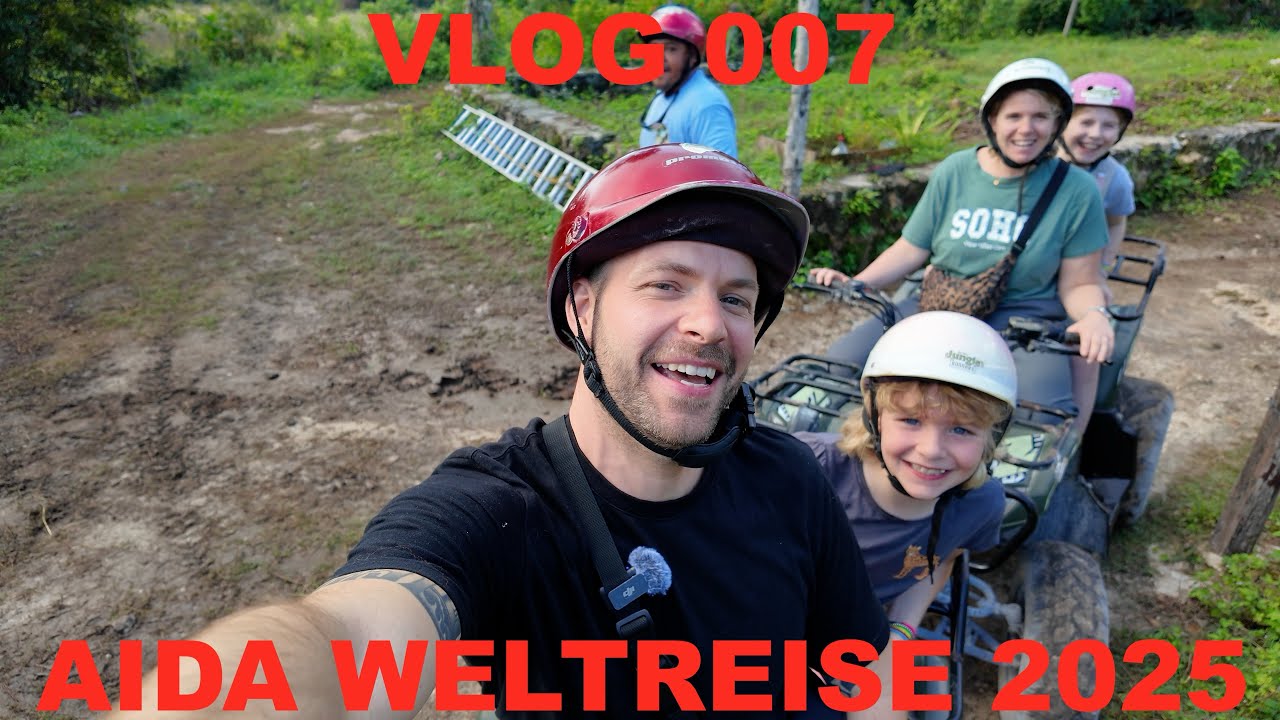 Aida Weltreise 2025 - VLOG 007 - Mexiko Cozumel - ATV Abenteuer 