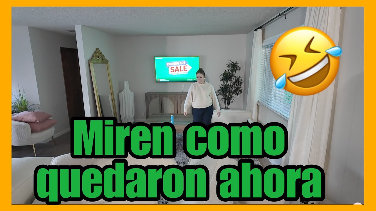 Miren como quedo ahora,movi los sofas/Miss decoraciones de primavera.